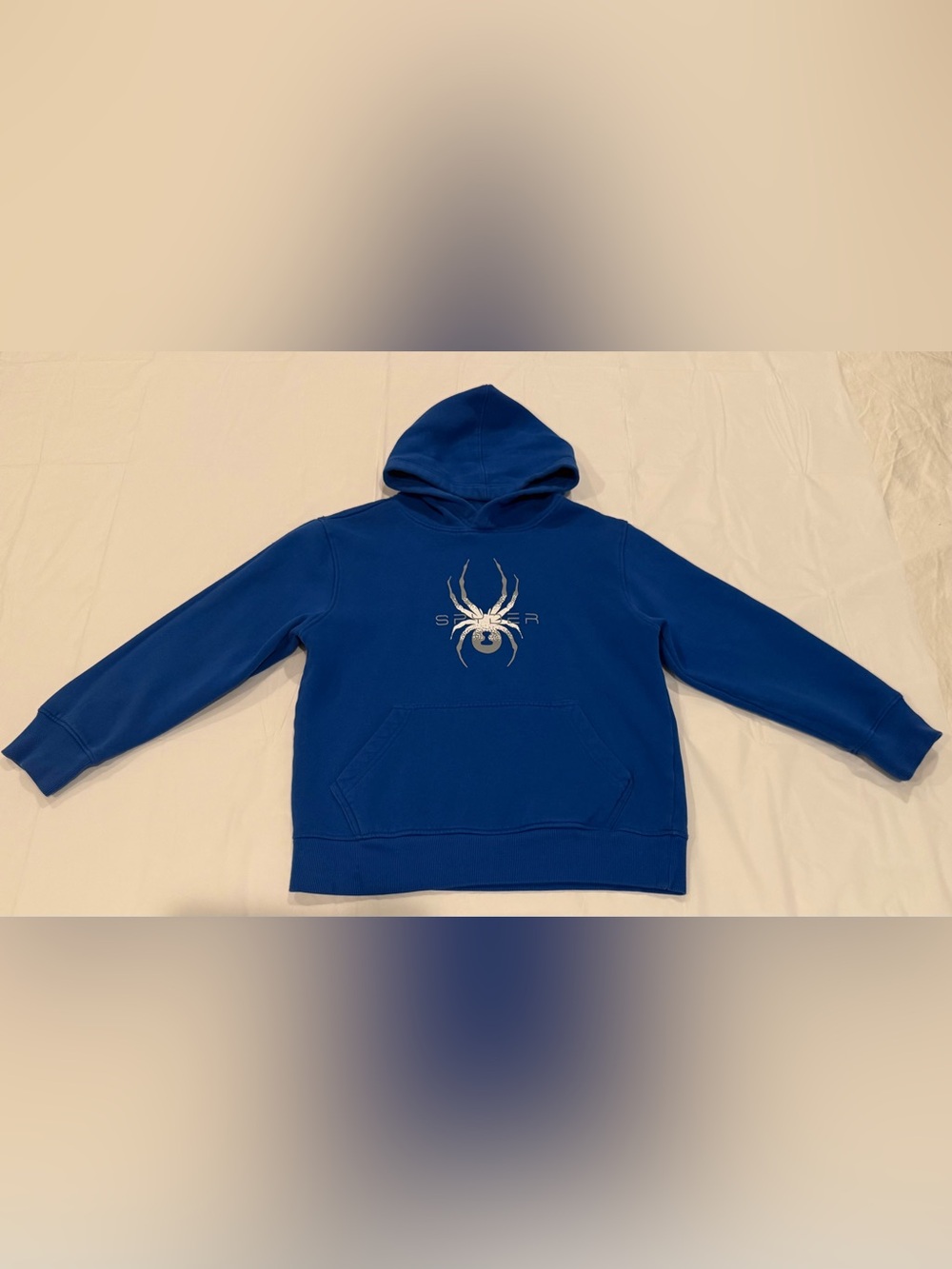 Blue Spyder Kids Hoodie Youth Med.